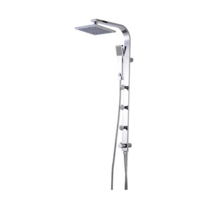 AQUALIA CONJUNTO DUCHA CUADRADA PARA PARED
