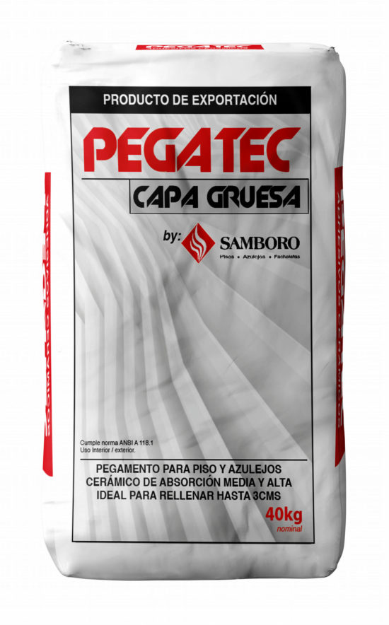 PEGATEC CAPA GRUESA / 10Kg  / 40Kg