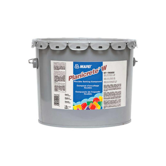PLANICRETE W – Adhesivo para instalación de losetas sobre acero / 1.8L