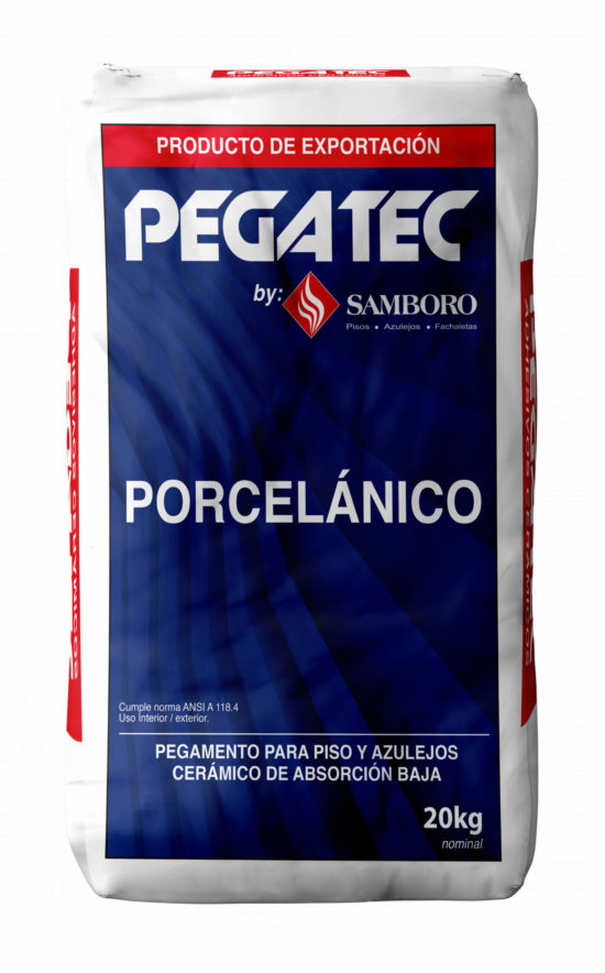 PEGATEC PORCELÁNICO / 20Kg / 40Kg