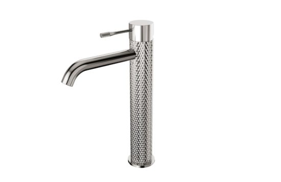 AQUALIA BELLA MONOMANDO LAVAMANOS ALTO BRUSHED NICKEL SIGNATURE