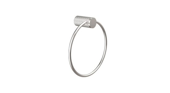 AQUALIA BELLA TOALLERO ARGOLLA BRUSHED NICKEL  SIGNATURE