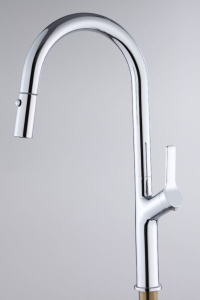 AQUALIA MONOMANDO LAVATRASTOS BRUSHED NICKEL