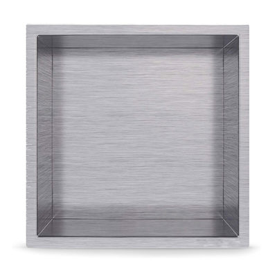 AQUALIA NICHO ACERO INOX NEGRO