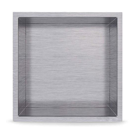 AQUALIA NICHO ACERO INOX NEGRO