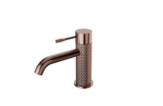 AQUALIA BELLA MONOMANDO LAVAMANOS BAJO BRUSHED BRONZE SIGNATURE